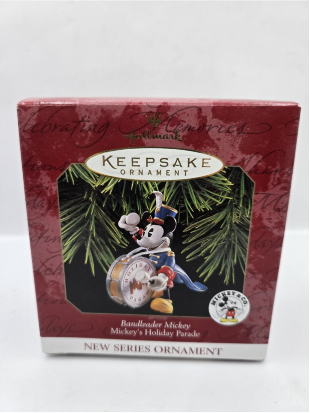 Hallmark 1997 Bandleader Mickey Holiday Parade #1 Disney Keepsake Ornament NIB